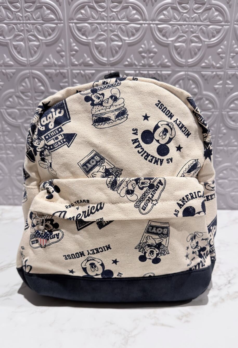 Old Navy x Disney Mickey Mouse All-Over Print Mini Backpack NEW